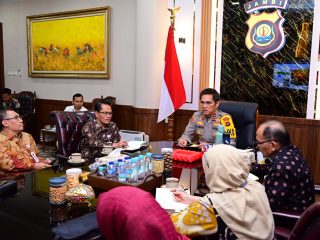 Pererat Silaturahmi dan Perkuat Sinergitas Antar Institusi, Kapolda Jambi Terima Kunjungan Rektor Unja