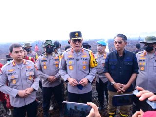 Karhutla di Muaro Jambi, Kapolda Jambi Cek Langsung ke Lokasi