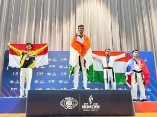 Personel Polda Jambi Bripda Farel Patra Syaifullah Raih Medali Perak di World Police and Fire Games (WPFG) 2025 Amerika Serikat