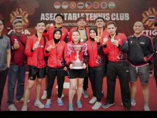 Klub Arwana Jaya Harumkan Nama Bangsa di Turnamen Stiga Asean Table Tennis Club 2025