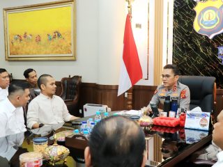 Terima Audiensi dari HIPMI, Kapolda Jambi: HIPMI adalah Harapan Masa Depan Ekonomi Daerah