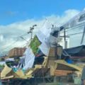 Angin Puting Beliung Terjang Desa Batang Sangir Kerinci, Puluhan Rumah Rusak Berat